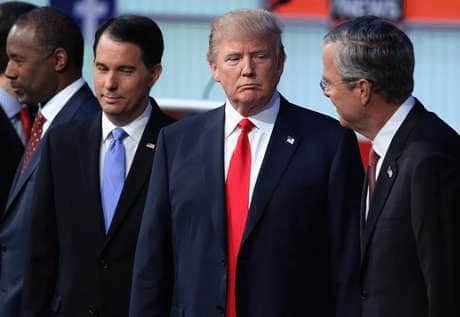 Republicanos coinciden en levantar muro