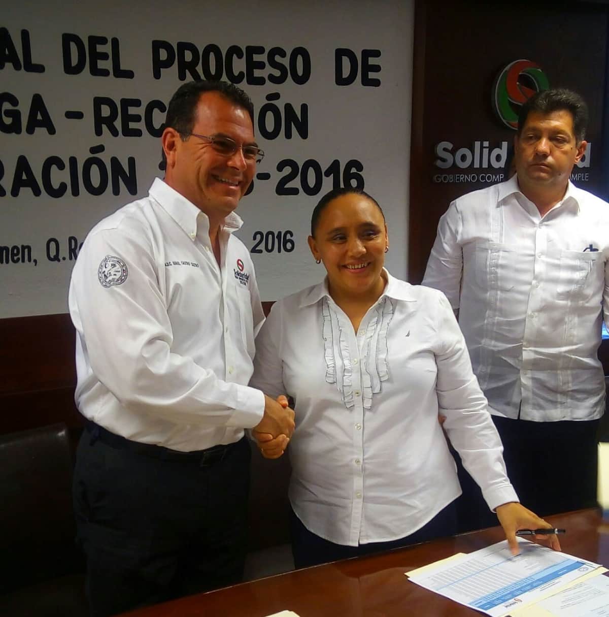 Es oficial: Ya inició la entrega-recepción de Solidaridad