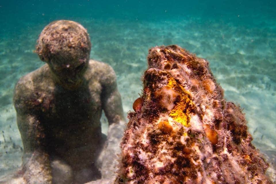 Ven con buenos ojos museo subacuático en Playa del Carmen