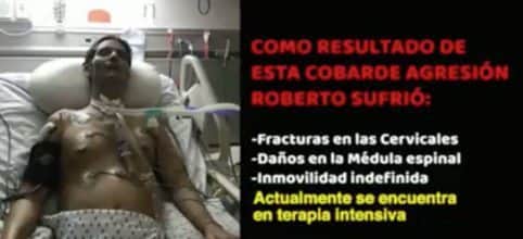 Atiende Fiscalía caso de Roberto González, quien fue golpeado por dos vecinos... Un mes después