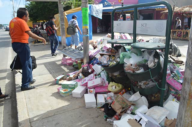 ¡Indignante! Tiran a la basura a recién nacida en Cancún