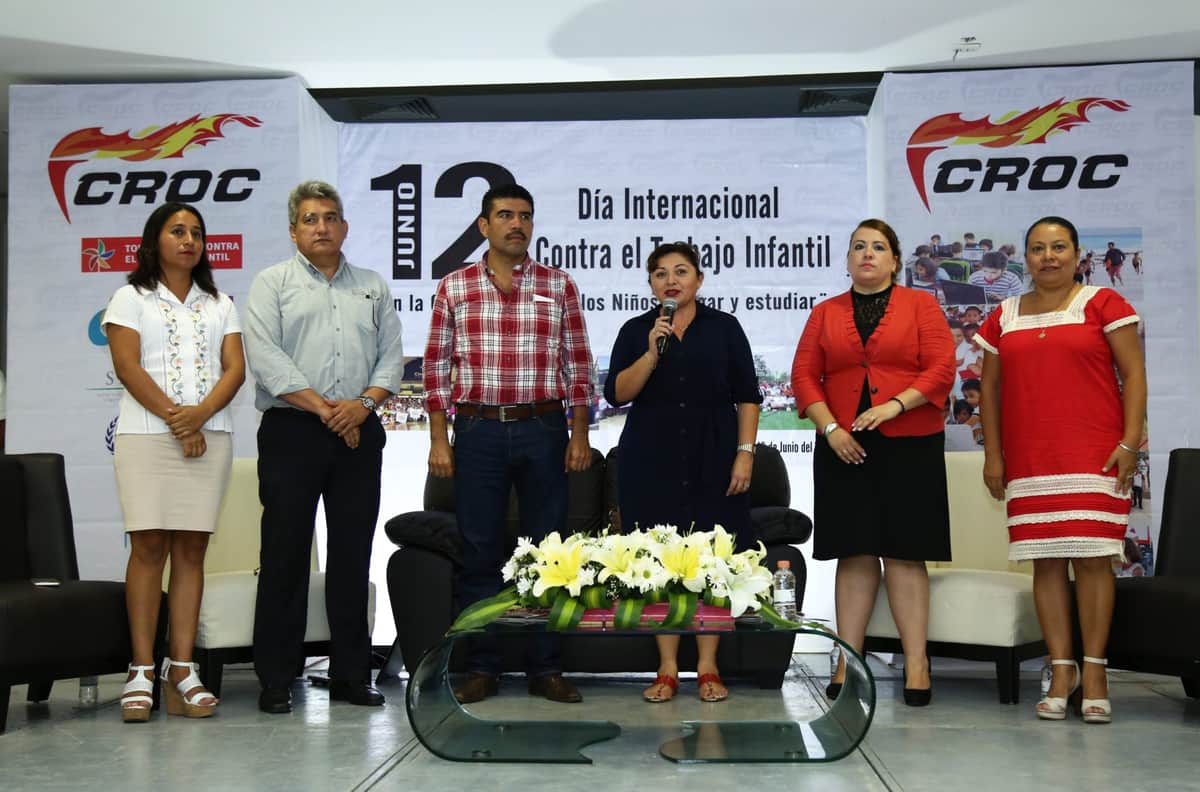 CROC reconoce a gobierno de Solidaridad por combatir el trabajo infantil