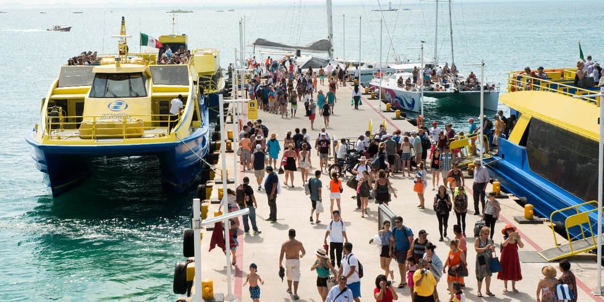 Aumenta 17.1% movimiento de pasajeros en terminales marítimas de la Apiqroo