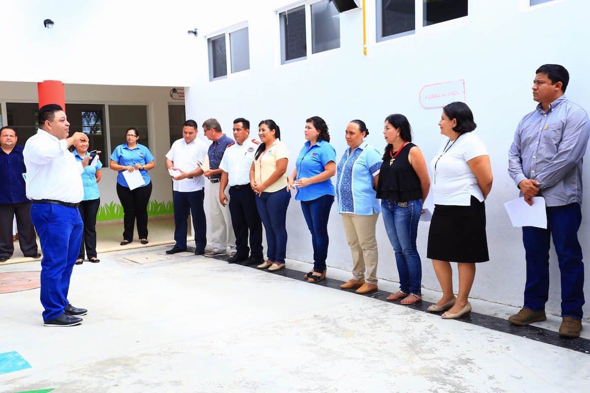 Protección Civil efectúa simulacro de evacuación por incendio en CADI’s