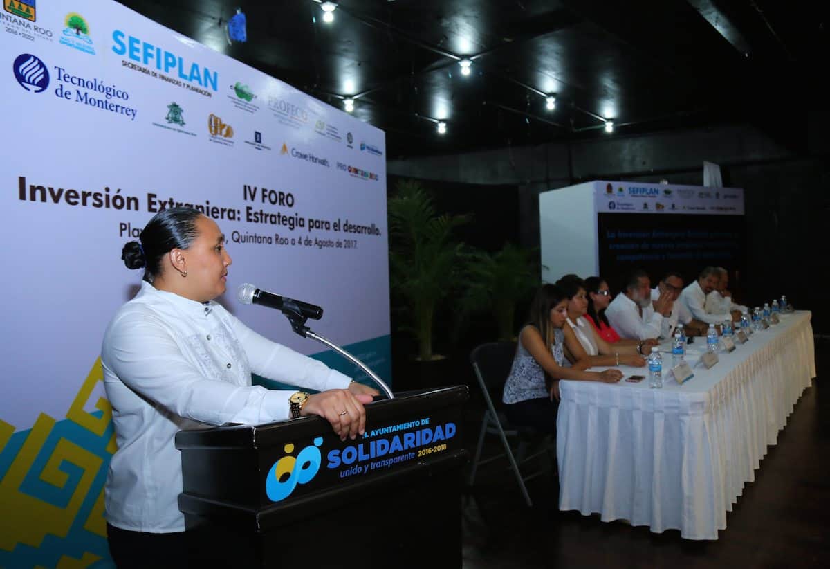 Sector empresarial internacional busca invertir en Solidaridad