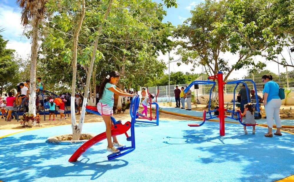 Entrega Gobierno de Solidaridad nuevo parque en Galaxia II