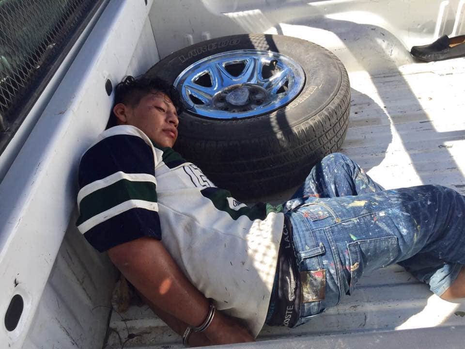 Detiene Policía a ladrón en pleno robo; vecinos evitan saqueo de casa