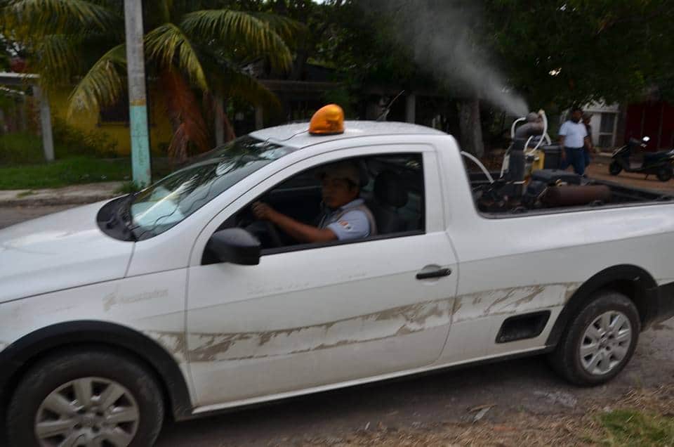 En marcha campaña de nebulización para evitar dengue, zika y chikungunya
