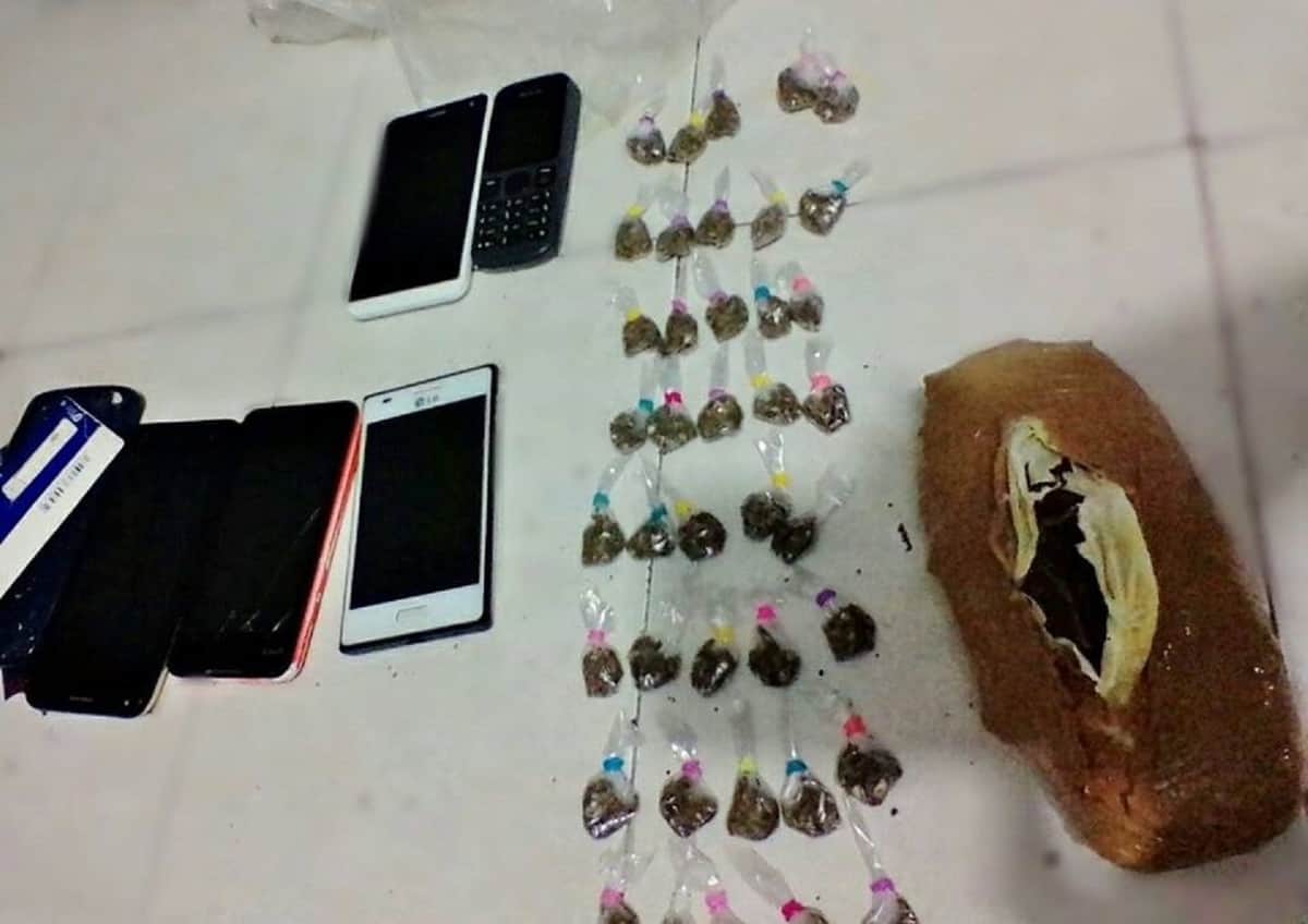 Asegura SSP droga durante sorpresivo operativo en Cereso de la capital