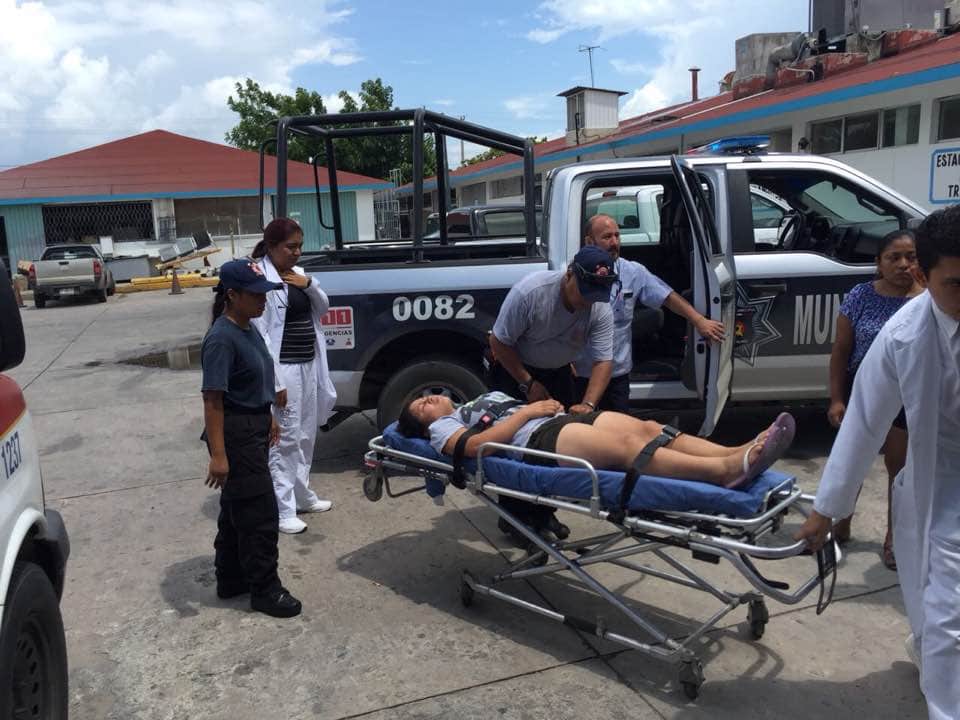 Sufre joven mujer posible envenenamiento por respirar sustancias químicas