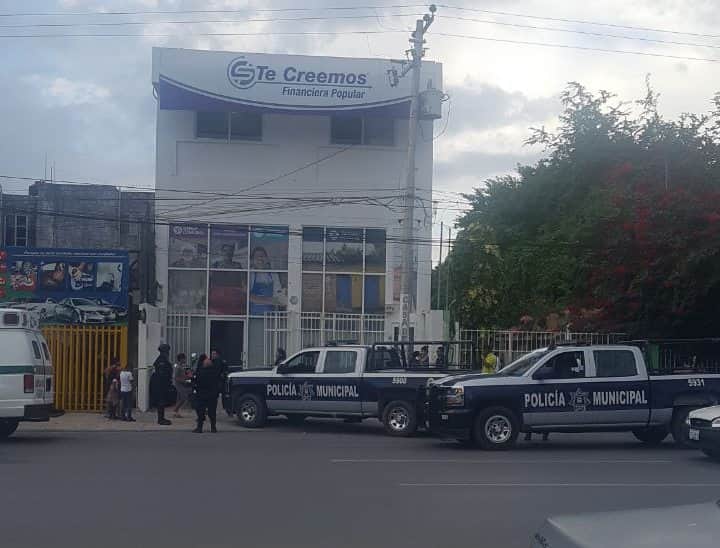 Asaltan financiera en la SM 61