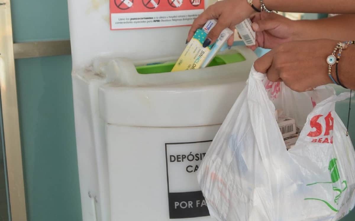Recolectan medicamentos caducados para evitar riesgos a la salud