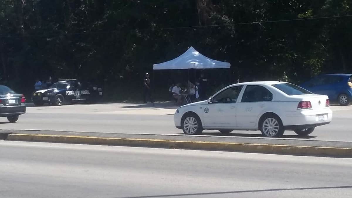 Entran 36 autos por minuto a Playa del Carmen