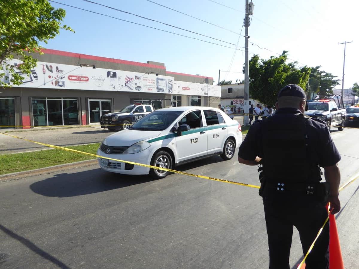 Fallece taxista de Cancún en Playa del Carmen