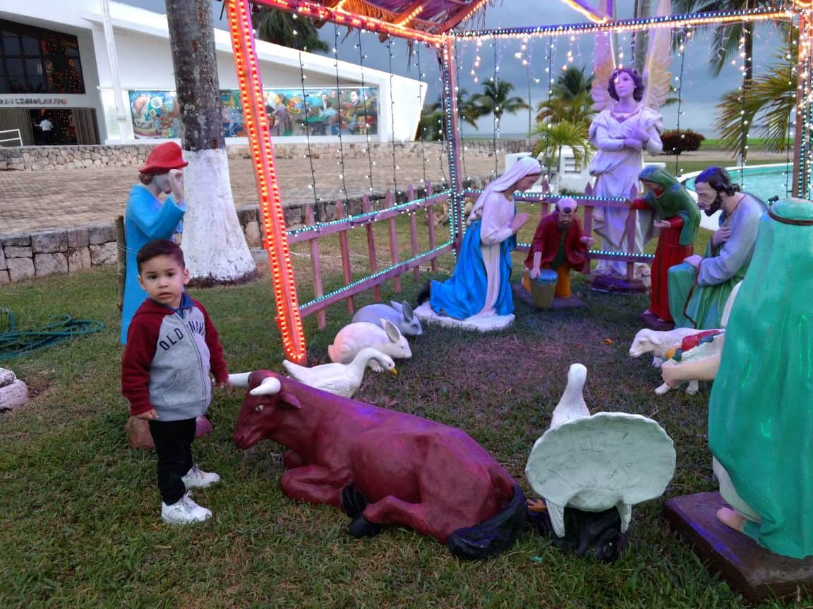 Noche de mucho frío en Chetumal