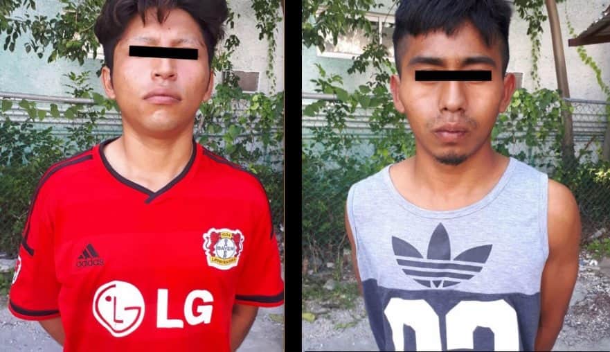 Capturan a dos presuntos 'asaltatiendas'