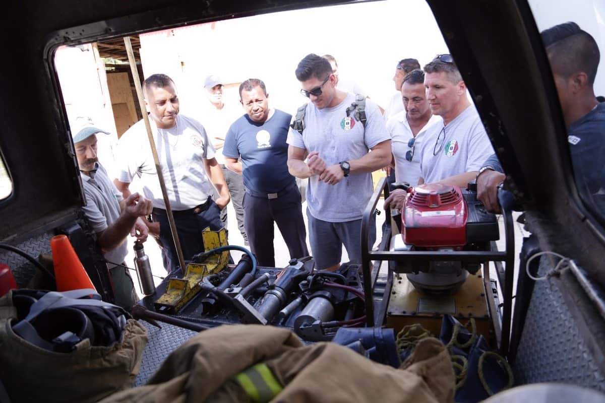 "Bomberos Cruzando Fronteras” capacitarán a sus homólogos de Tulum