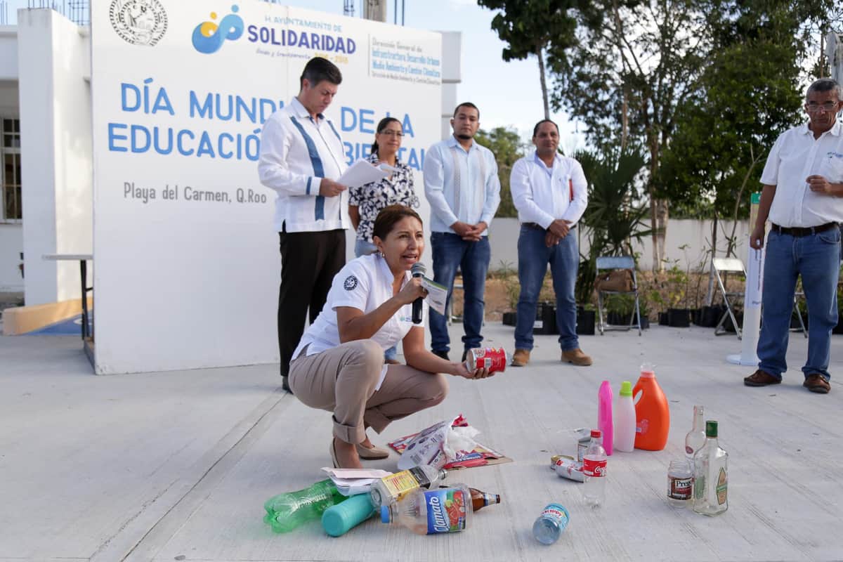 Participan tres mil estudiantes en programa Yo Reciclo en mi Escuela