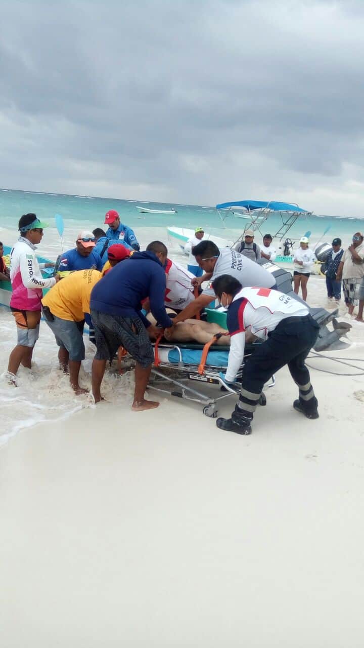 Fallece turista francés en parque Tulum