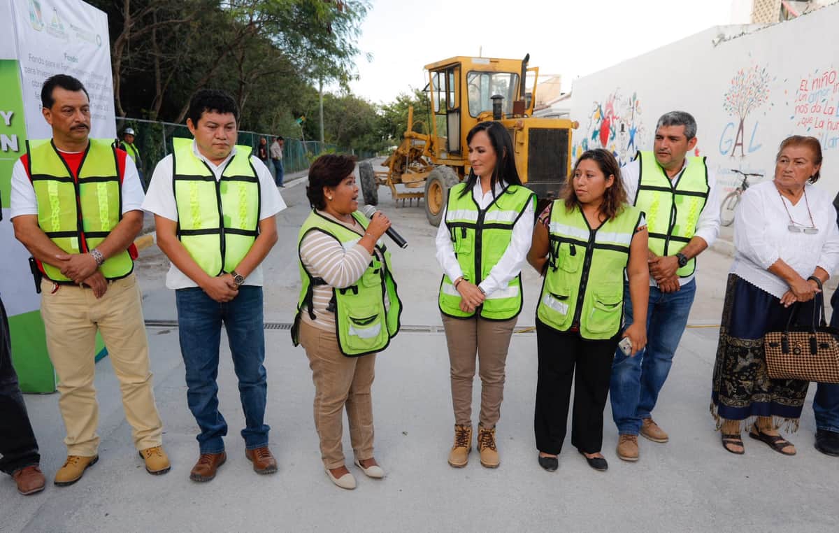 Laura Fernández pone en marcha la modernización y construcción de vialidades en Puerto Morelos
