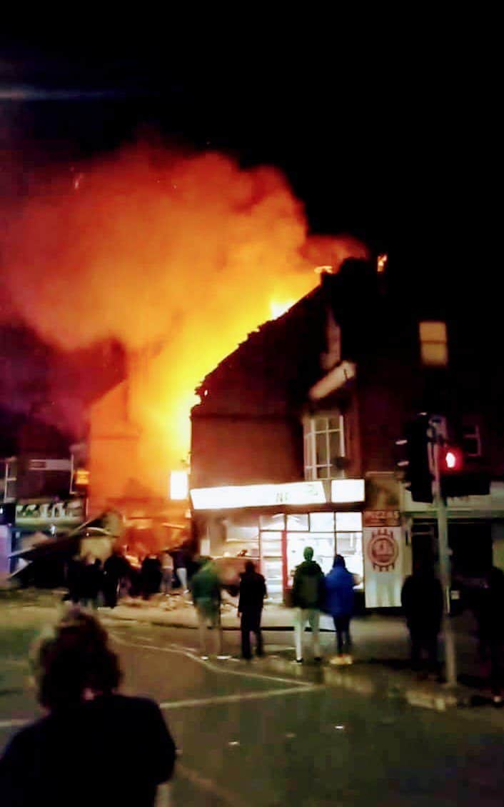 #Fotos: Explosión masiva en Leicester es calificada de "incidente grave"