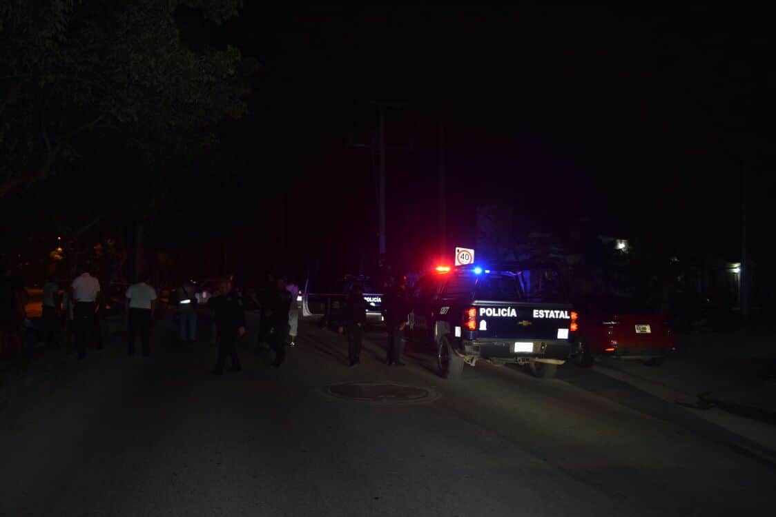 Imparable ola de violencia  en Cancún, matan a una  persona en Villas Otoch