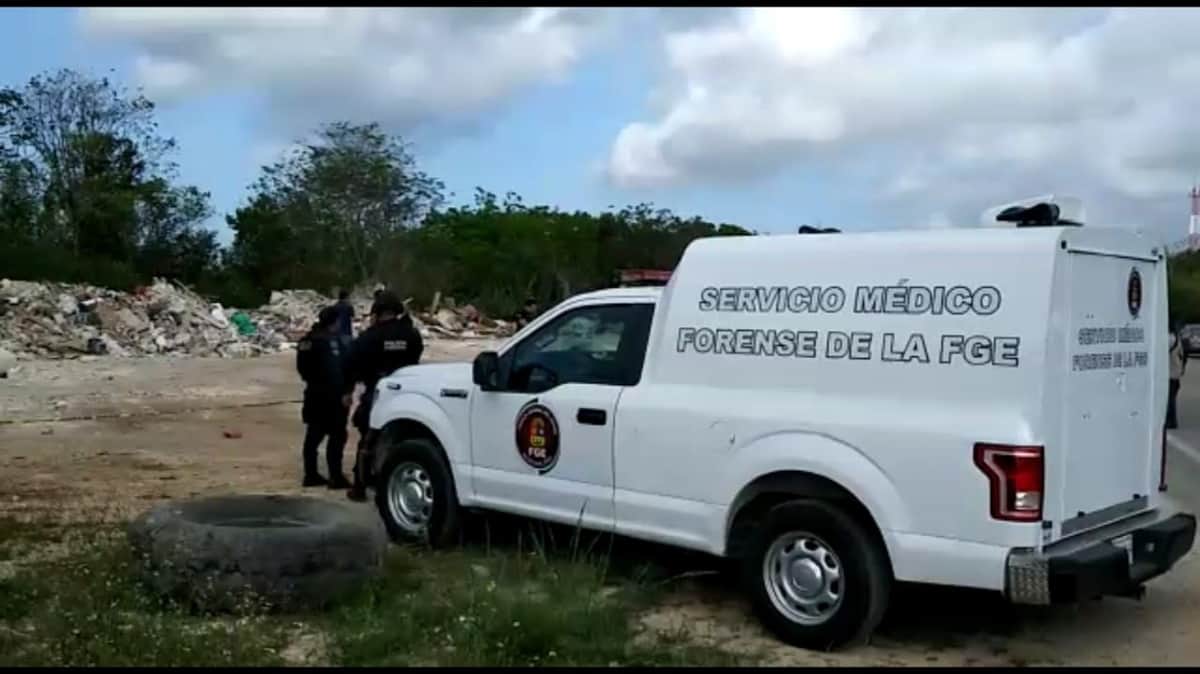 Hallan cuerpo de asesinado en carretera Cancún-Mérida