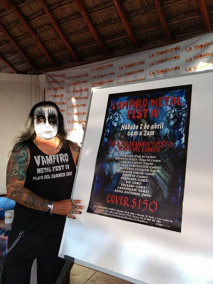 Metal original se presentará en el Vampiro Metal Fest IV