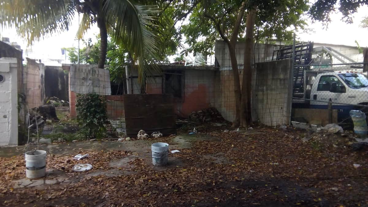 Casas abandonadas, un riesgo en centro de Cancún