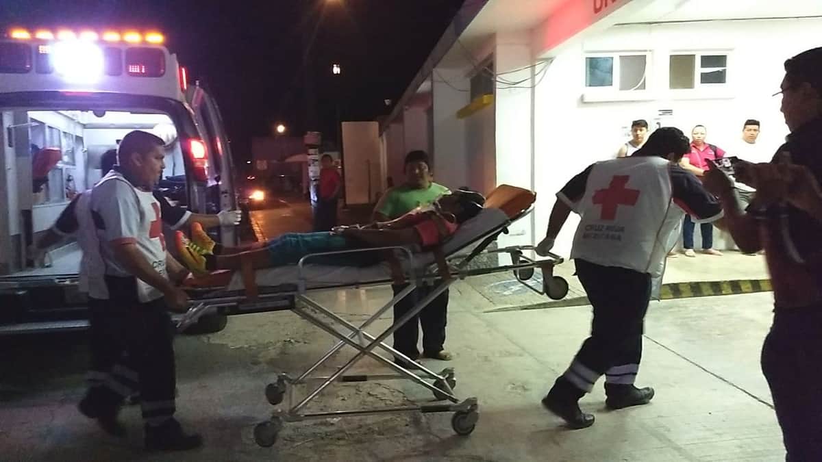 Hieren a una persona en Real del Caribe