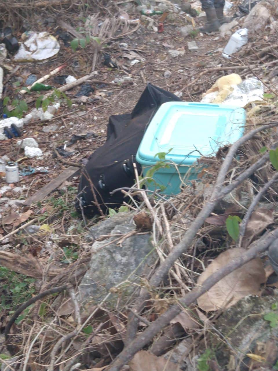Hallan mujer descuartizada en Bonfil