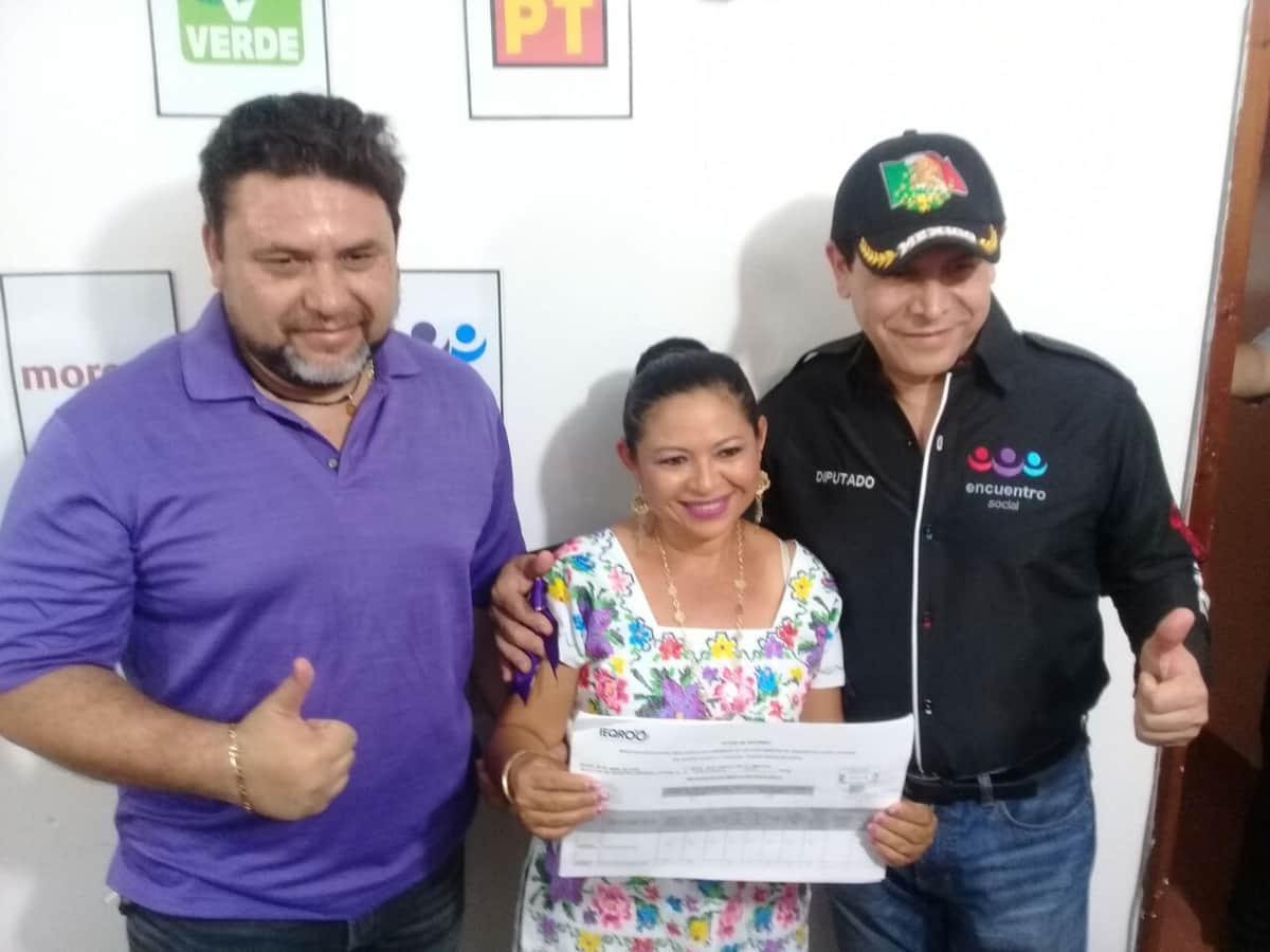 Inscribe PES a su candidata en Lázaro Cárdenas