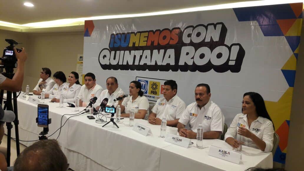 Arrancan candidatos de “Por México al Frente” su campaña