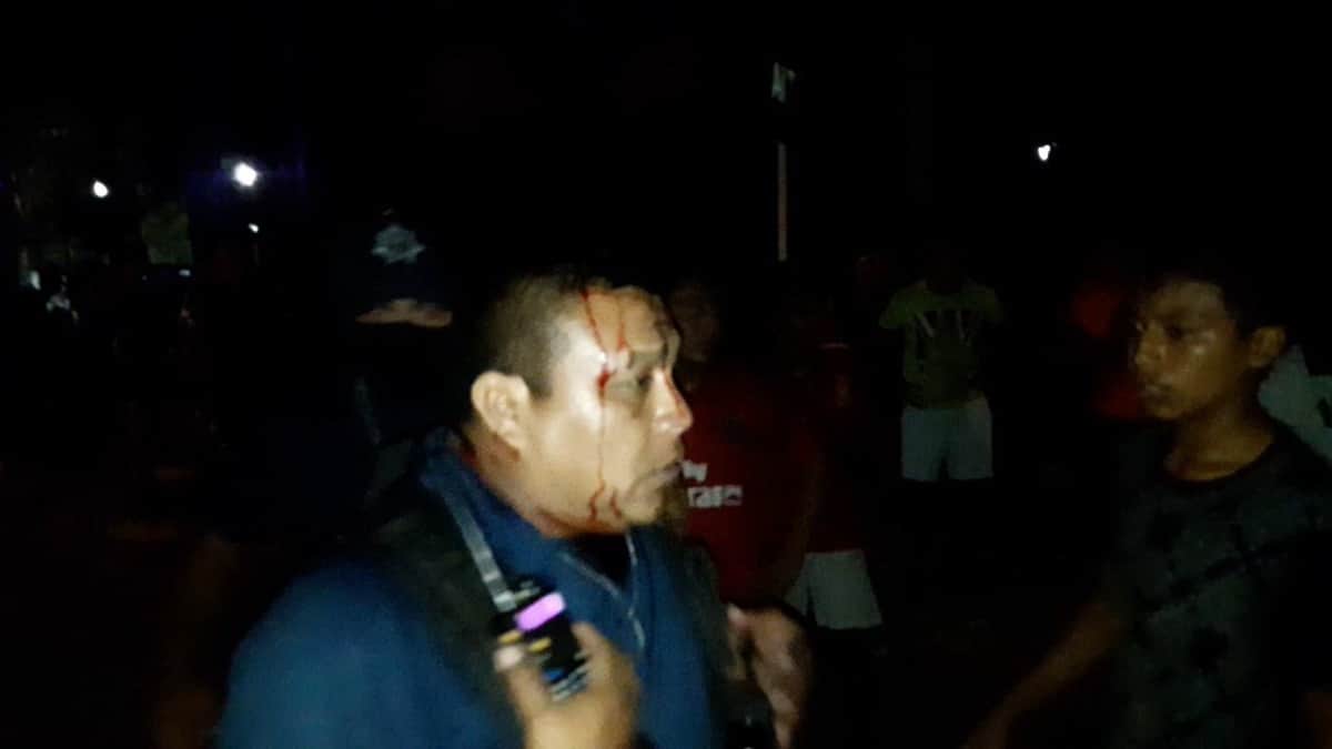 Policías se enfrentan con pandilleros en José María Morelos