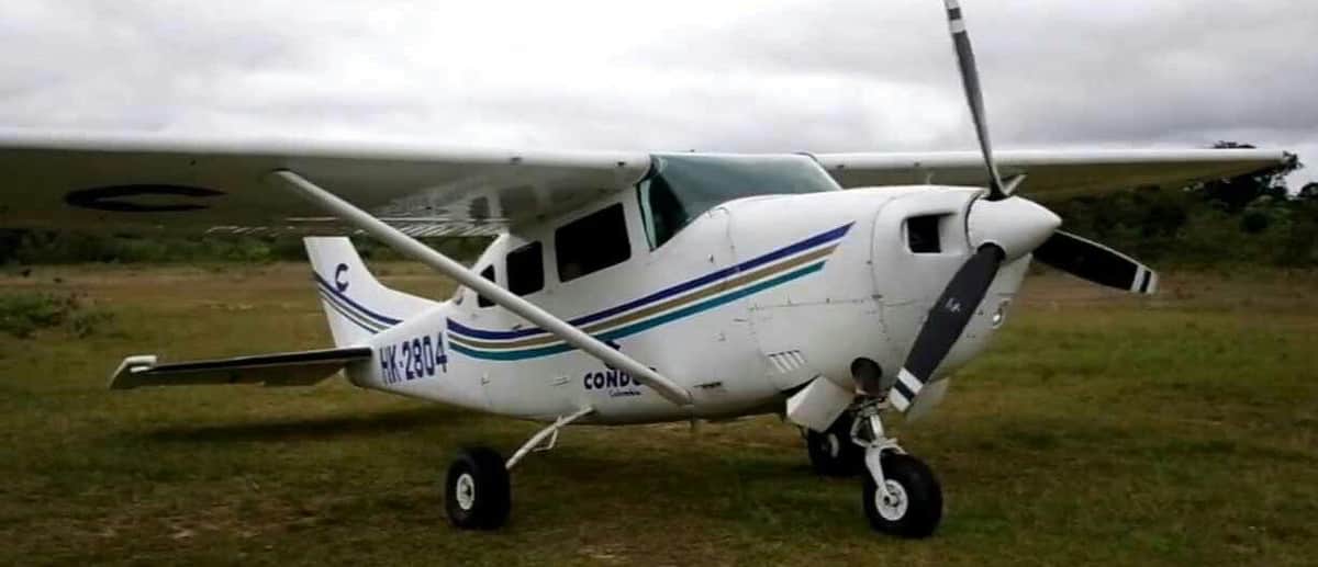 Avioneta que descendió en la carretera Mérida-Cancún iba hacia Cozumel