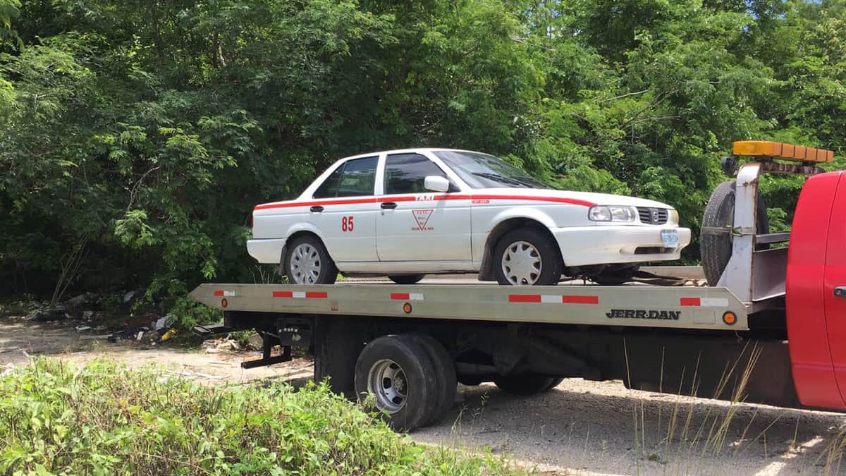 Hallan cuerpo asesinado de taxista de Tulum en Carrillo Puerto