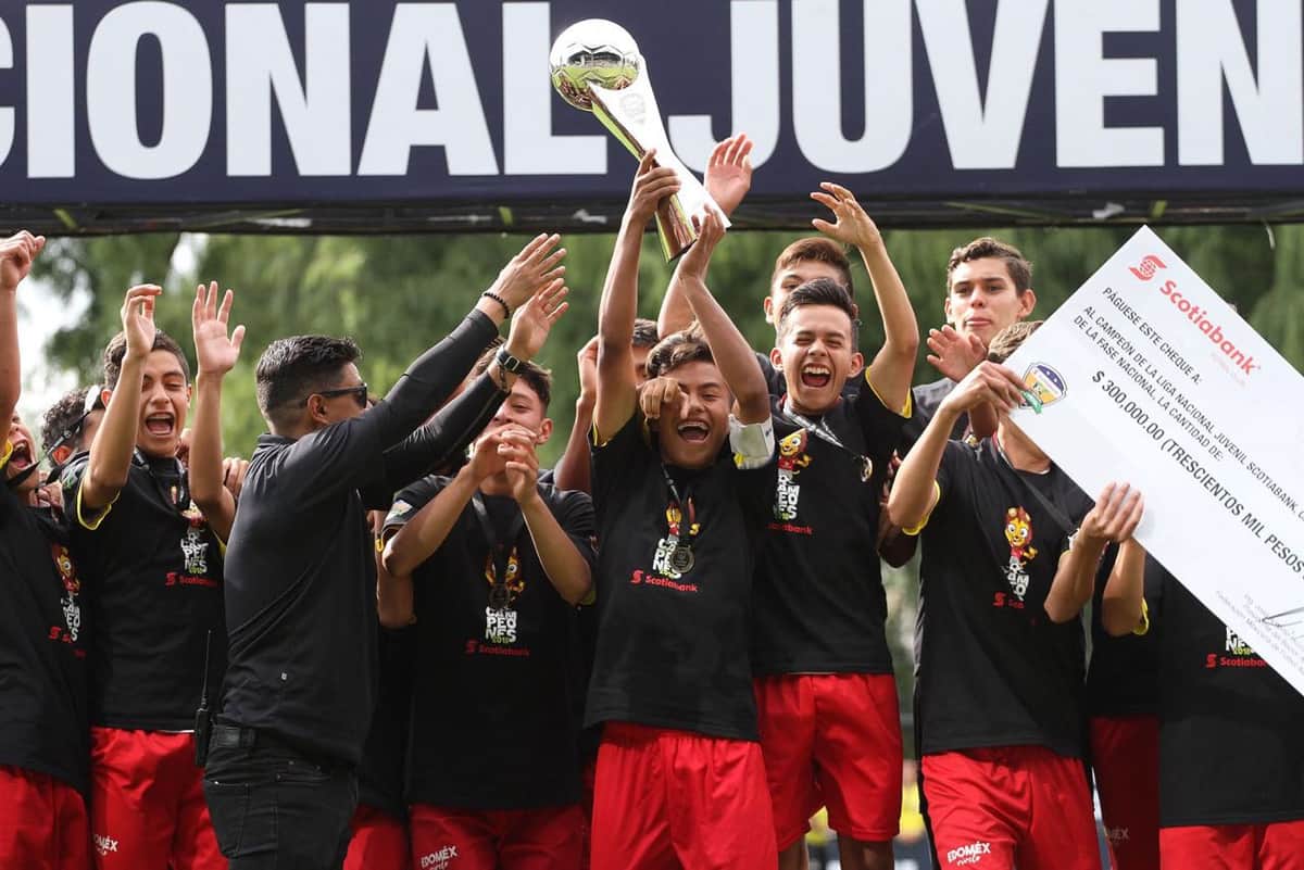 Pioneros de Cancún, sub campeón de la Liga Nacional Sub15