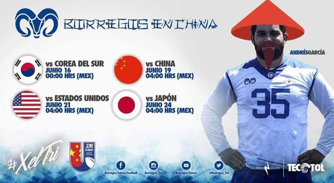 Postergan debut de México en China