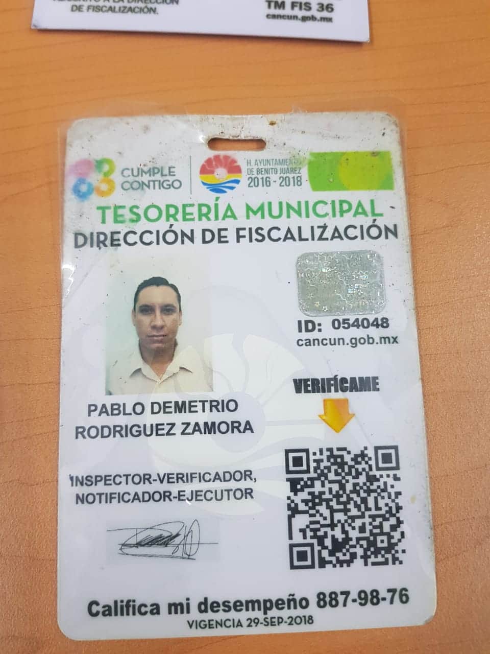 Denuncian a falsos inspectores de Fiscalización en Cancún