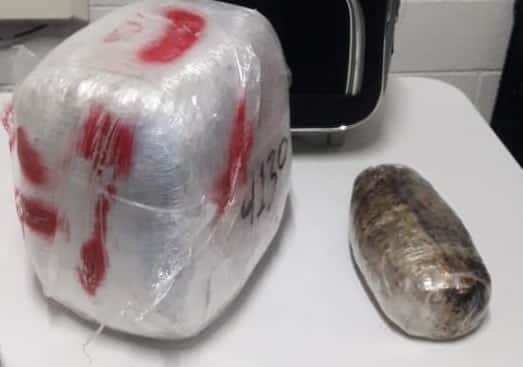 Detienen a sujeto con 4.6 kilos de marihuana