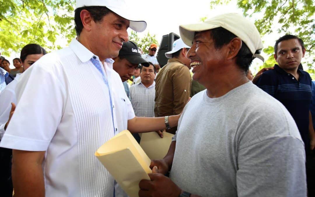 A través del programa “300 Pueblos” se beneficia a las comunidades rurales de Bacalar