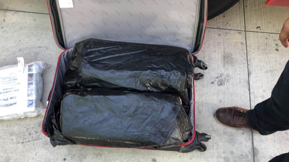 Un cargamento de marihuana detenido en Playa del Carmen