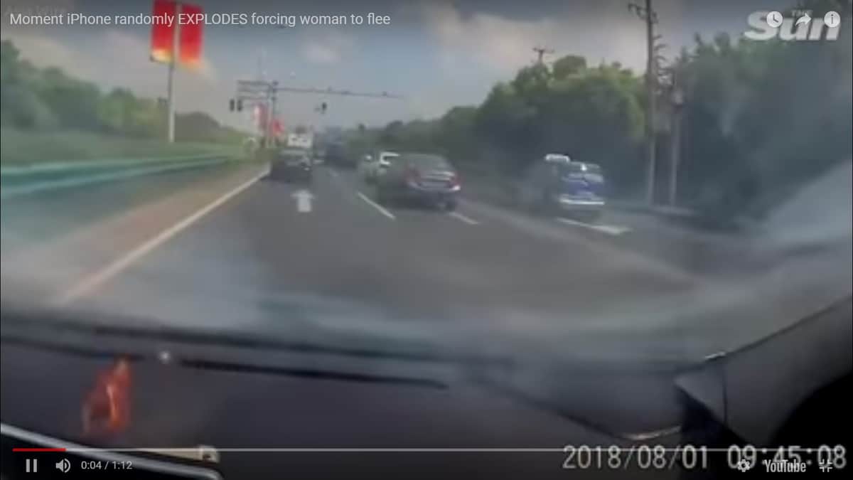 Video: Le explota su iPhone 6 a una usuaria