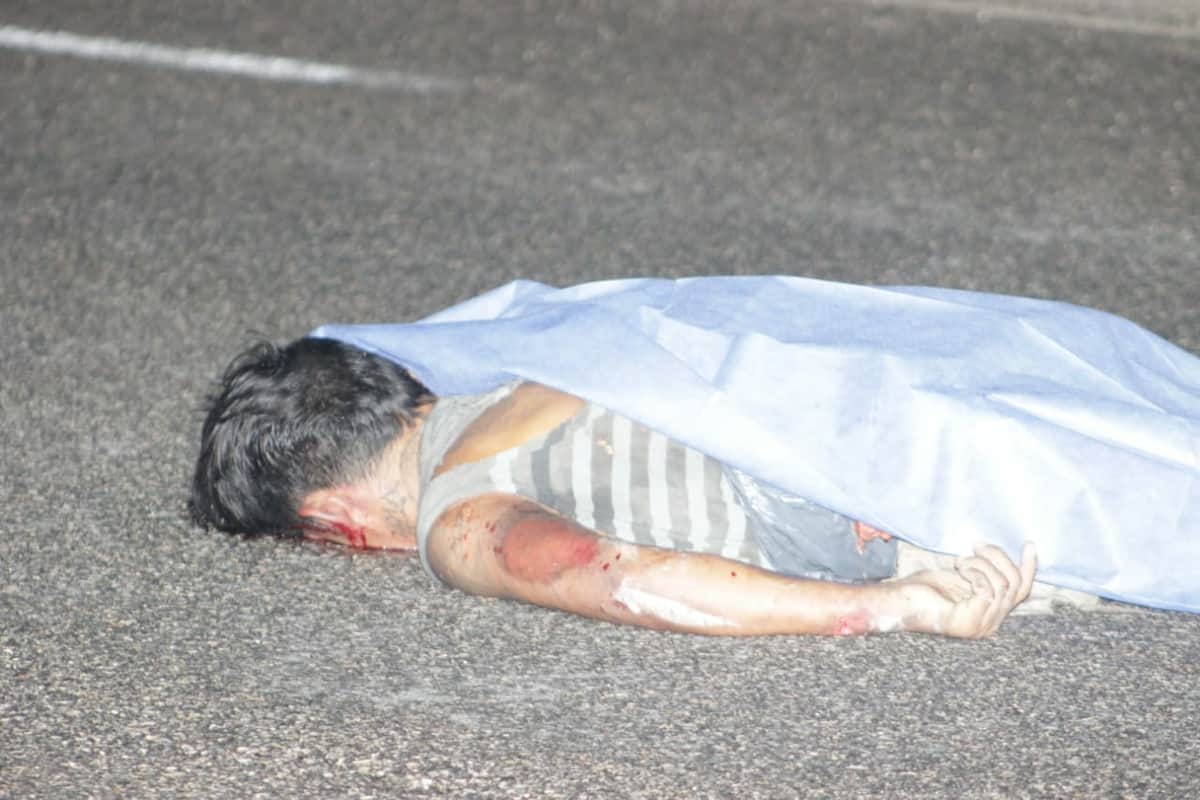 Muere arrollado afuera de Puerto Aventuras