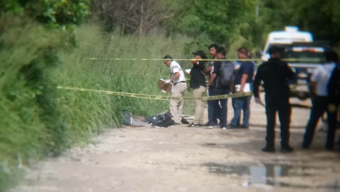 Otras dos bolsas con cuerpos fueron hallados