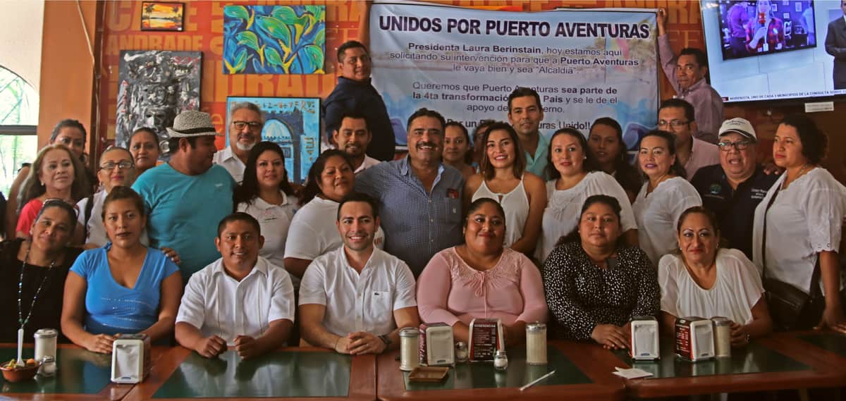 Respalda "Chano" Toledo a Puerto Aventuras para ser alcaldía