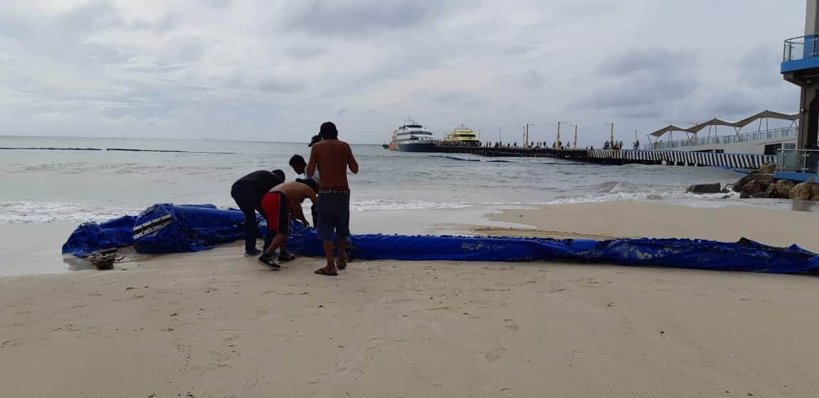 Dakatso aún espera pago por barrera antisargazo