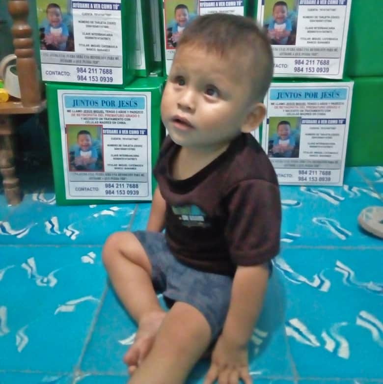 Juntan fondos para niño que necesita implante células madre