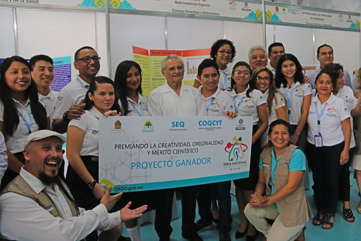 Van a feria nacional de ciencia cinco proyectos quintanarroenses