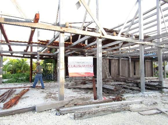 Clausura Profepa construcción de hotel Blue Kay en Mahahual